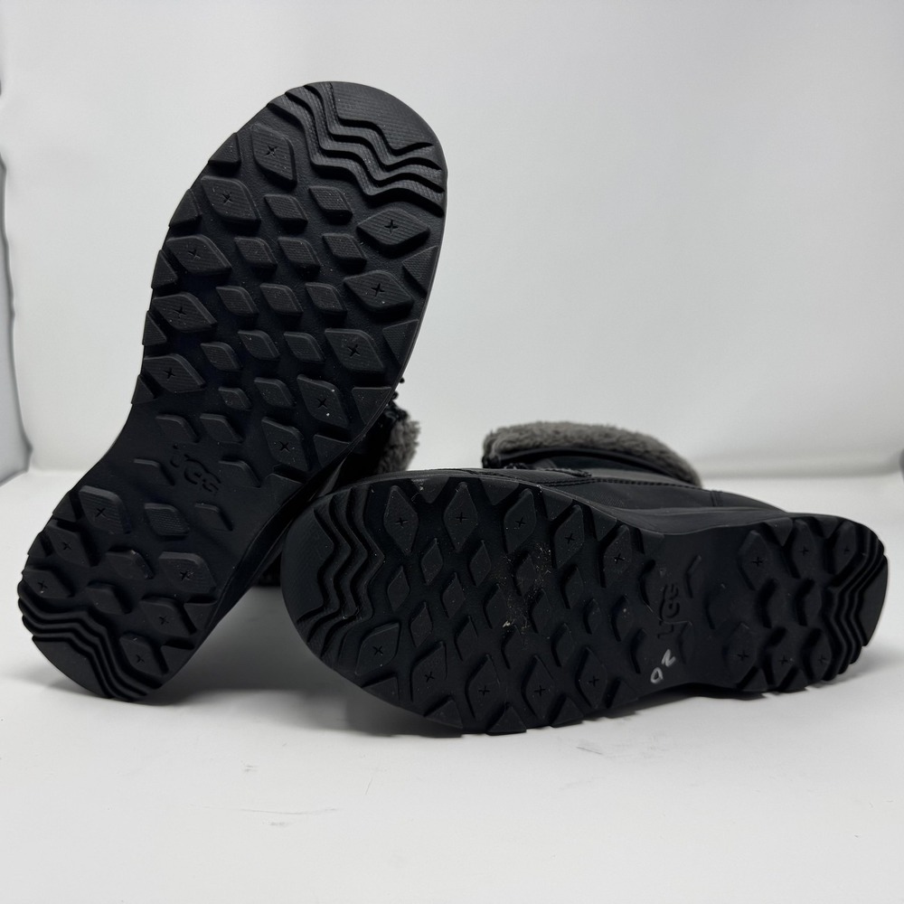 UGG Adirondack III Women's Black Waterproof Winter Snow Boots Size 7.5 Shearling - Picture 8 of 12